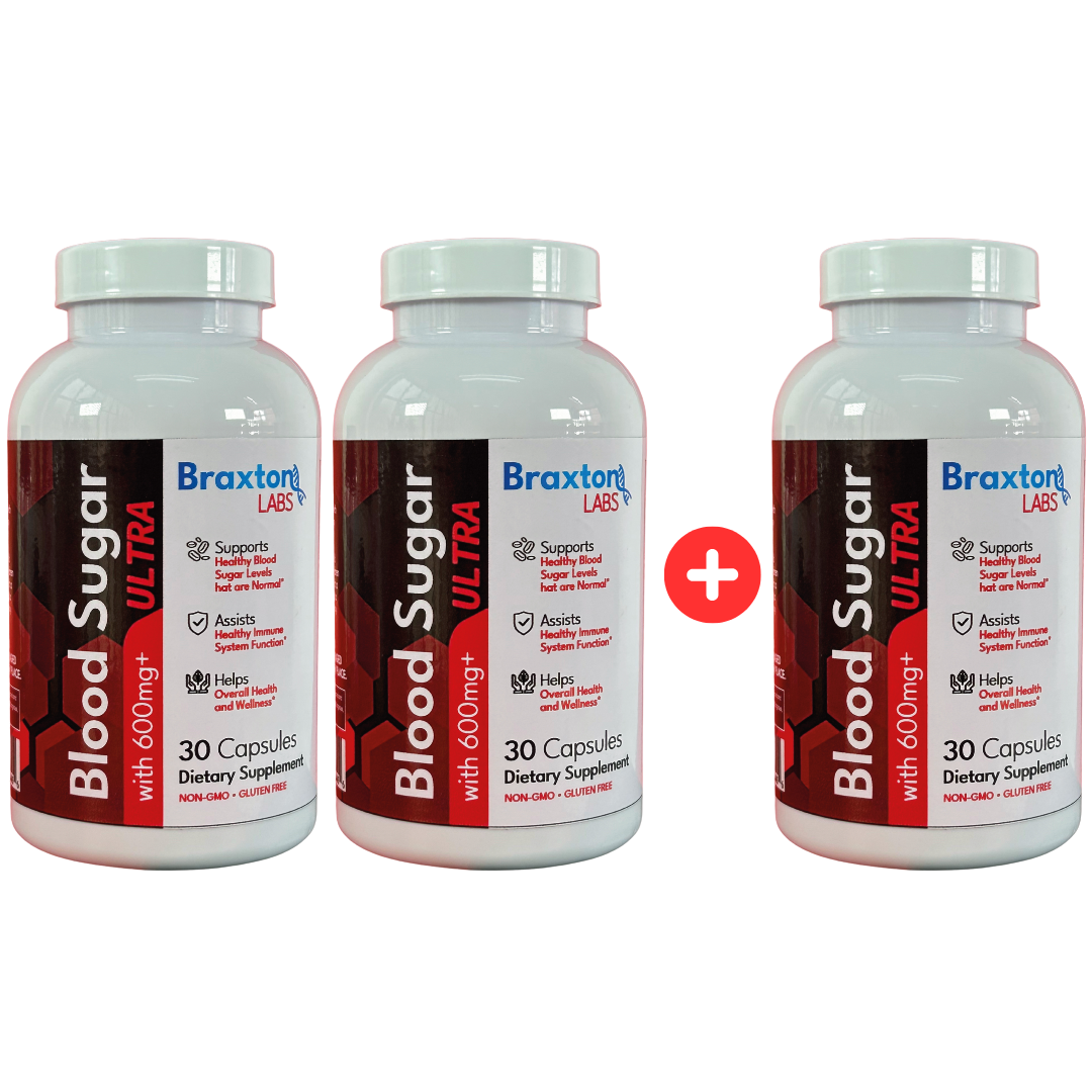 🌿 Blood Sugar Ultra – Fórmula Potenciada de Braxton Labs