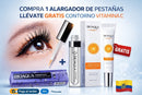 Combo Mirada Perfecta:  Alargador de Pestañas + Crema de Vitamina C GRATIS.